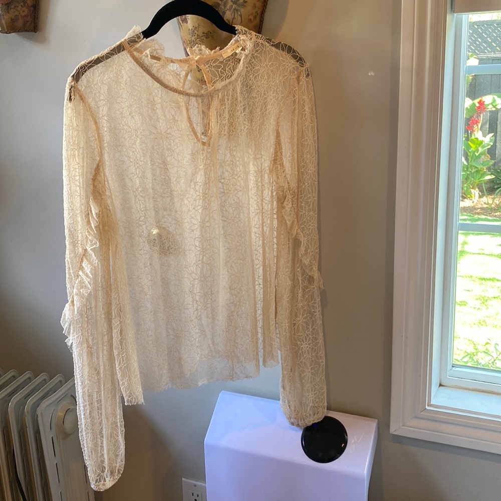 Lacey blouse from Le Lis